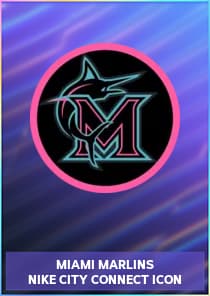 Miami Marlins Nike City Connect Icon
