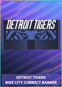 Detroit Tigers Nike City Connect Banner