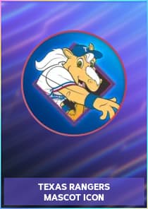 Texas Rangers Mascot Icon