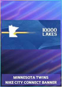 Minnesota Twins Nike City Connect Banner