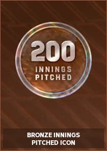 Bronze Innings Pitched Icon