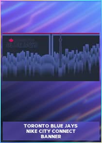 Toronto Blue Jays Nike City Connect Banner