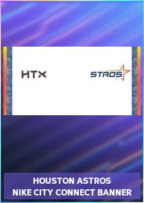 Houston Astros Nike City Connect Banner