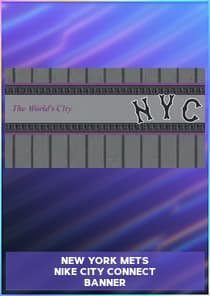 New York Mets Nike City Connect Banner