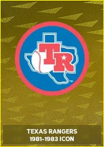 Texas Rangers 1981-1983 Icon