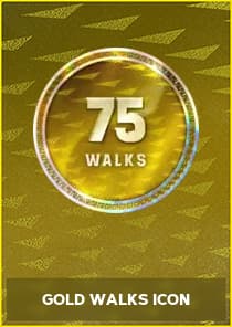 Gold Walks Icon